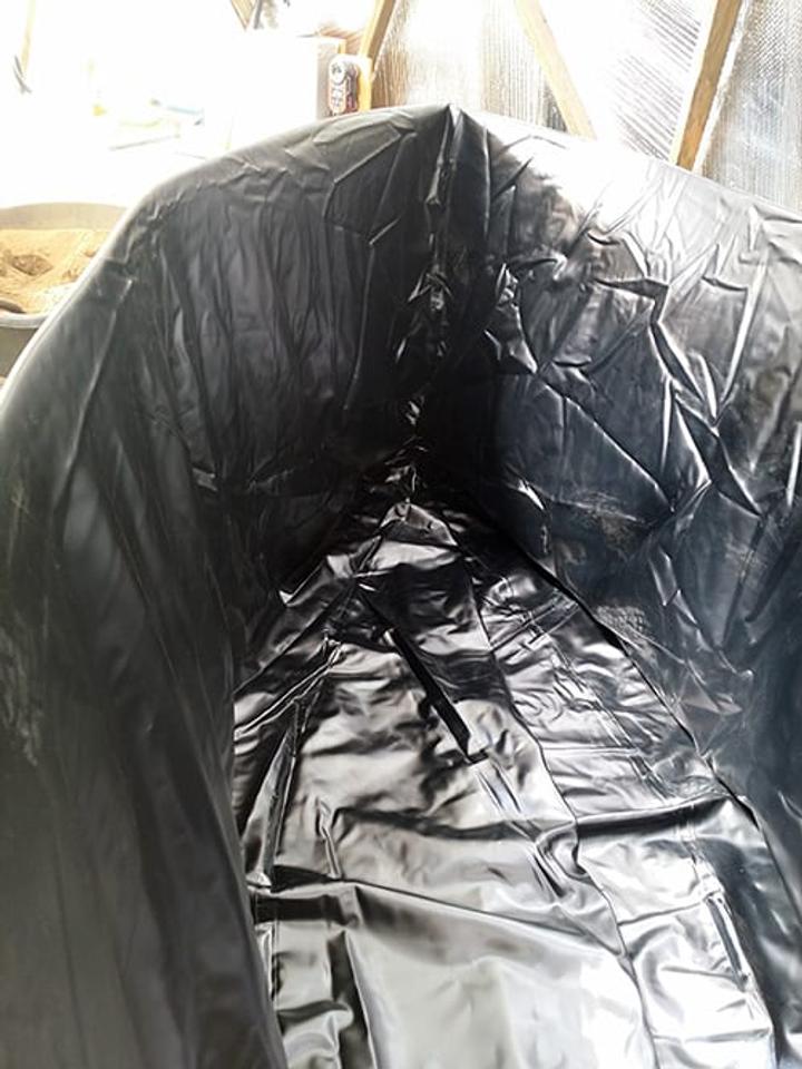 Custom Pond Liner for 26' Growing Dome Greenhouse