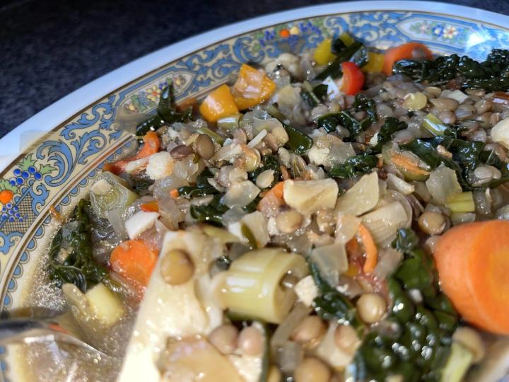 up close kitchen soup picture