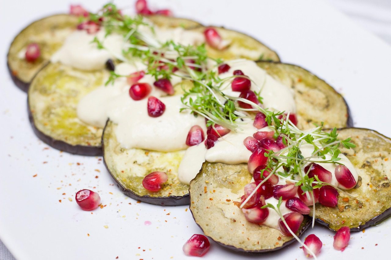Grilled eggplant Pixaby photo