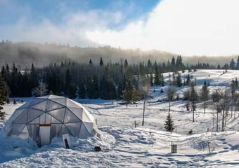 Growing Dome Greenhouse featured on Casa TV in Quebec, Canada image