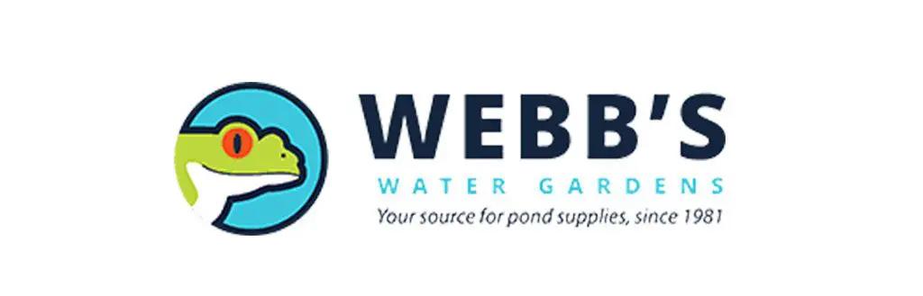 Webb's Water Gardens Logo