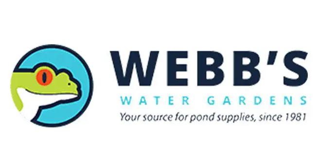 Webb's Water Gardens Logo