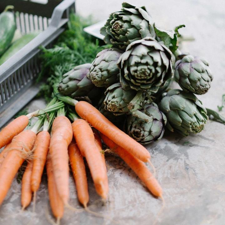 carrots and artichokes are good candidates for storage in a root cellar