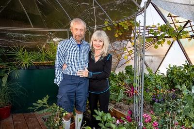 Original founders of Growing Spaces, Udgar and Puja