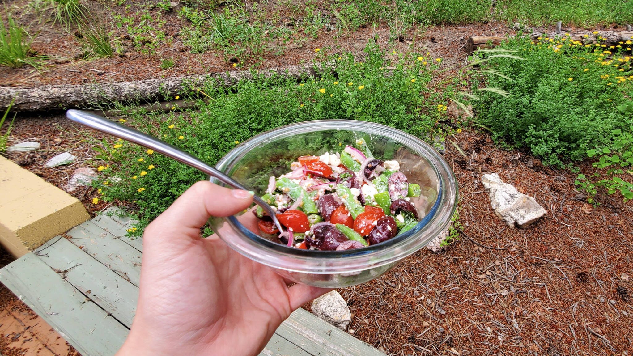 Ready to Eat Fresh Bean and Tomato Salad