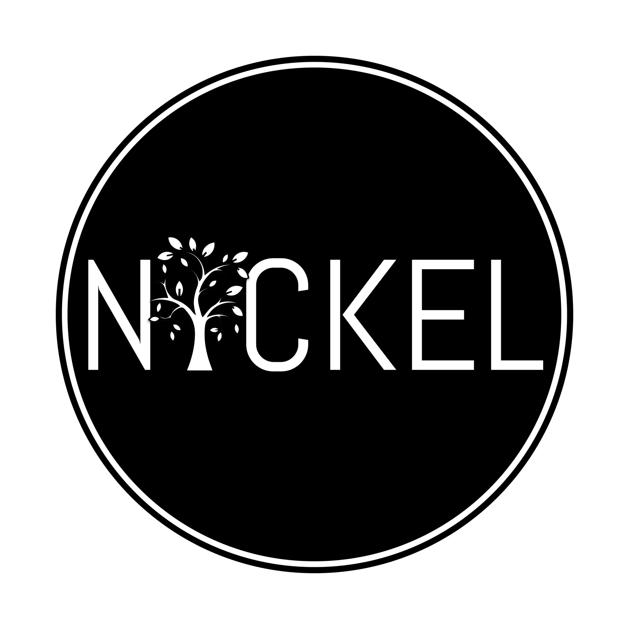 black nickel non profit logo