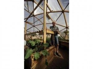 Harvest Center Growing Dome greenhouse