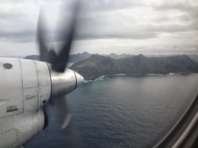 plane propeller Growing Spaces install crew in Alaska