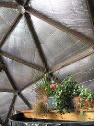Reflectix in the Greenhouse