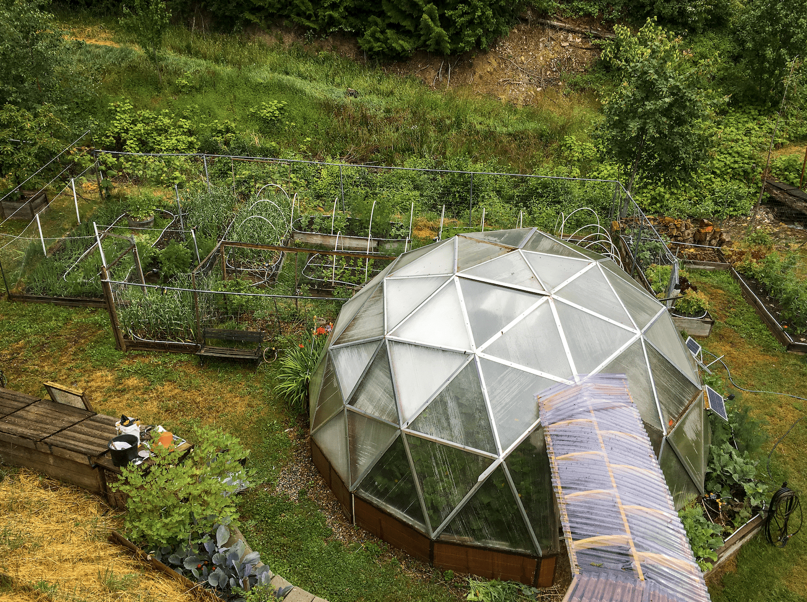 22′ Geodesic Greenhouse