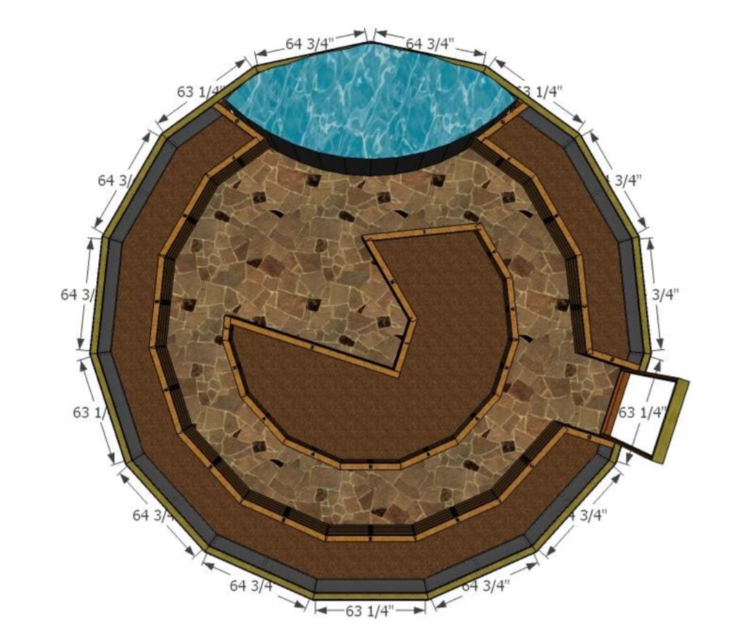 26' Growing Dome Raised Bed Design