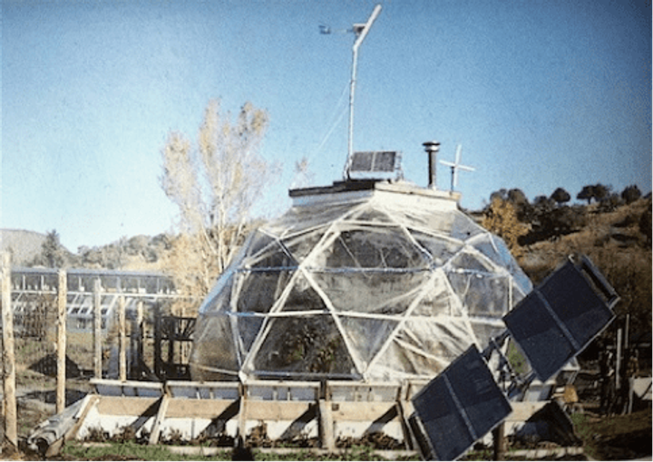 Original Windstar Biodome, Buckminster Fuller's last geodesic dome design