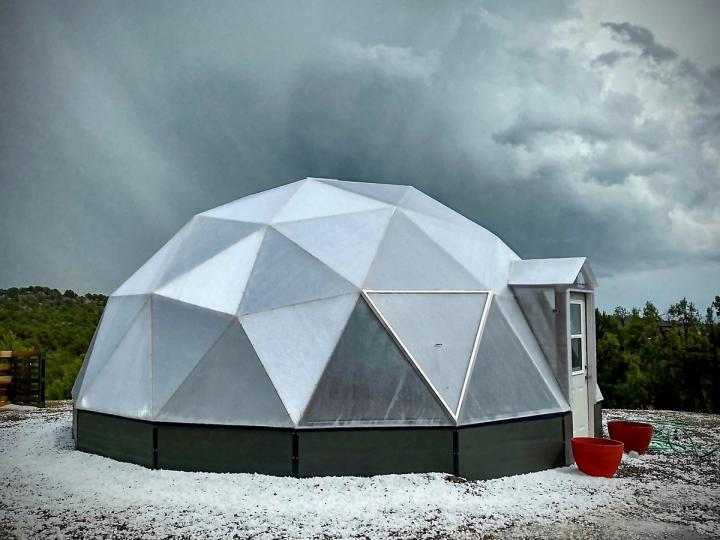 greenhouse after hairstorm