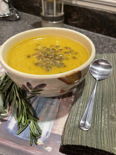 Butternut Squash Soup with Sage