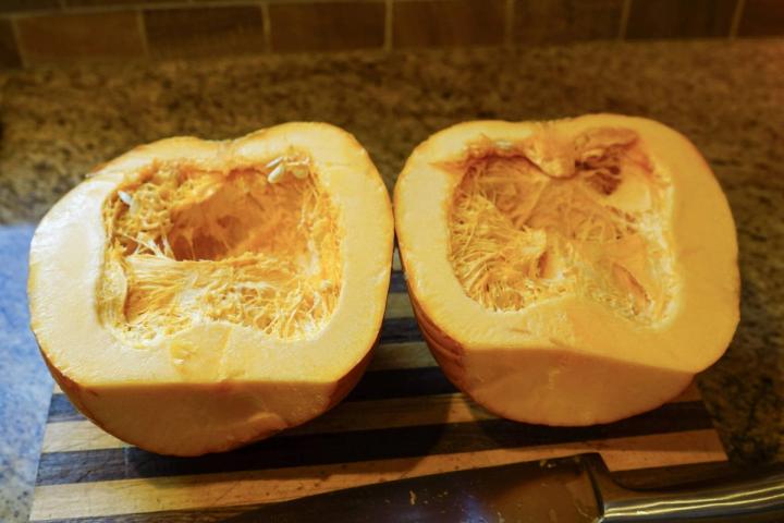 pumpkin with guts