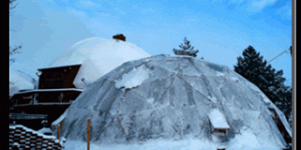 Larry Jones’ 42 foot Growing Dome in Kansas image