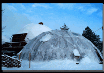 Larry Jones’ 42 foot Growing Dome in Kansas image