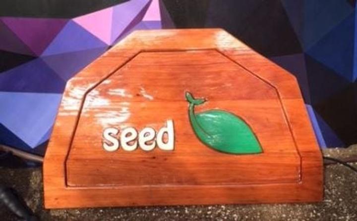 Seed sign in Dome shape