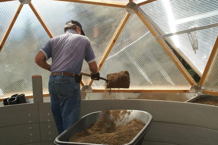 filling the beds