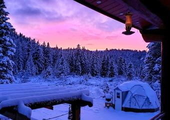 Isolated Montana Greenhouse
