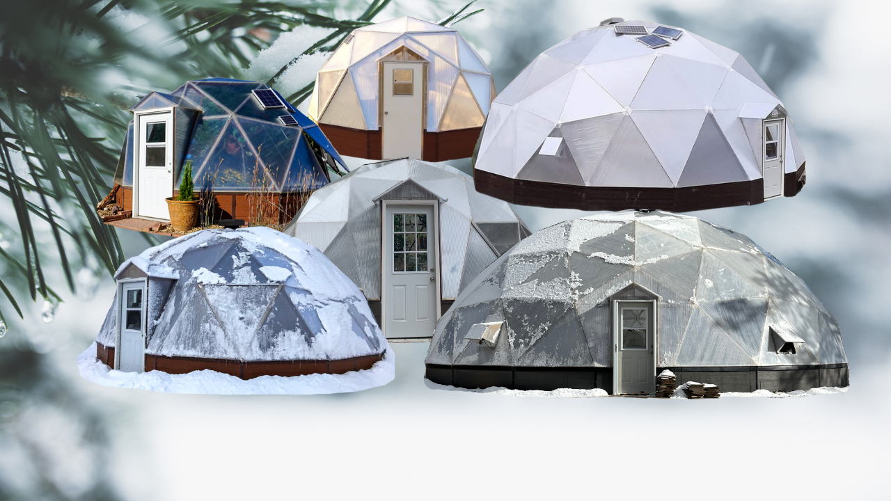 Growing Dome Sizes collage