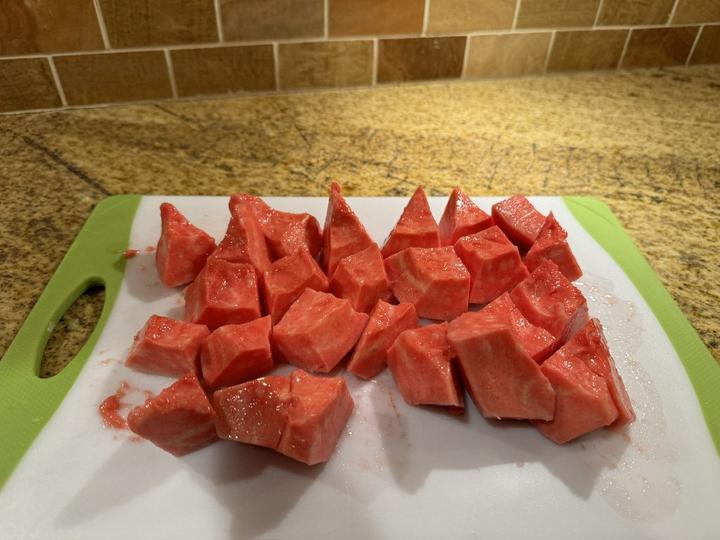 chopped guava