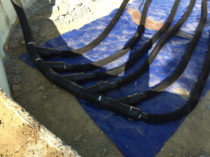 close up of the GAHT systems tubing