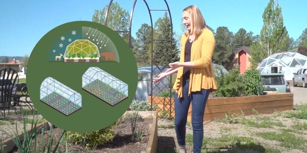 Regular Greenhouse vs The Growing Dome image