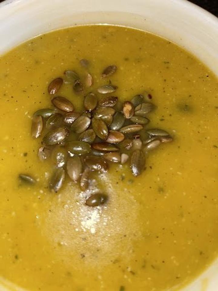 Butternut Squash Soup Close Up