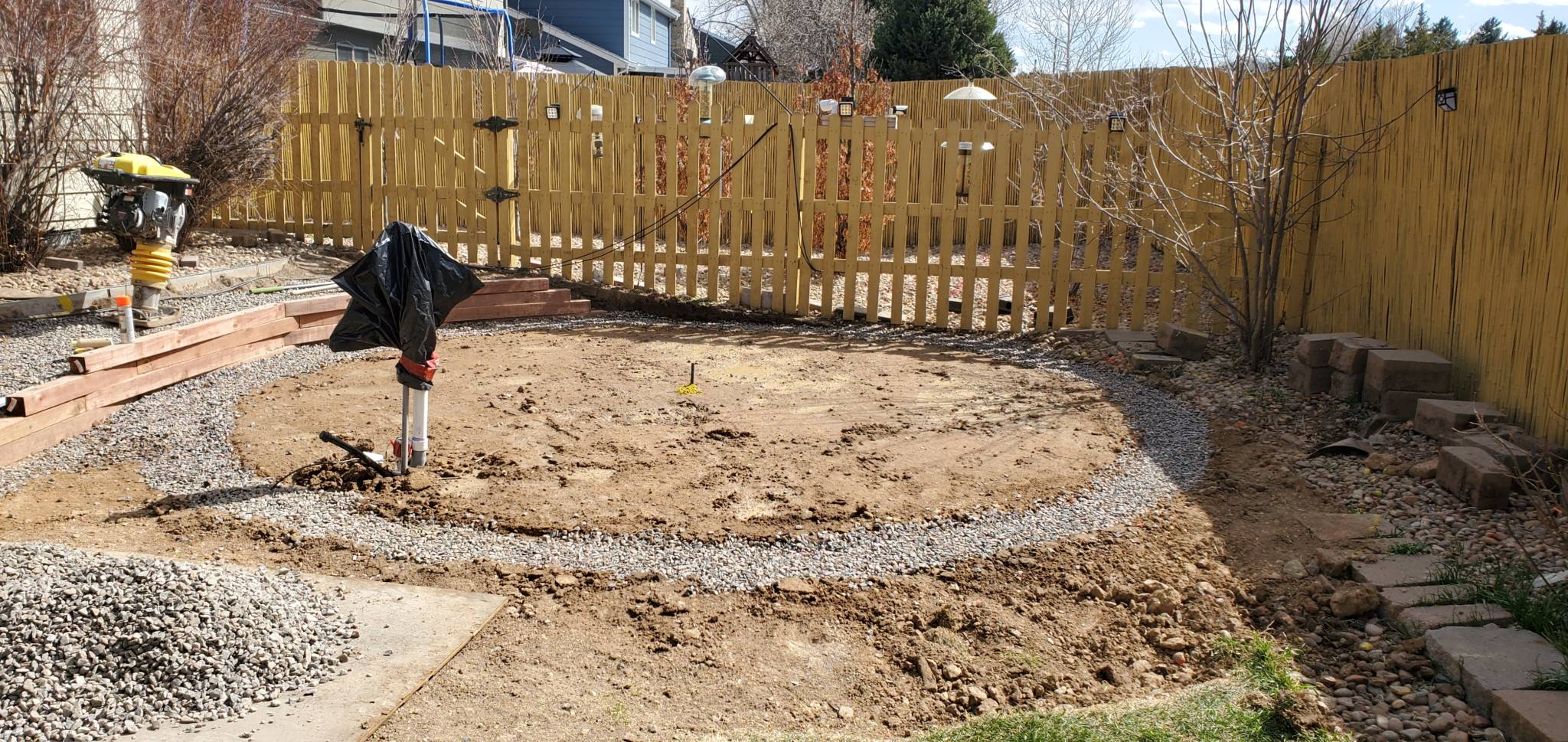 preparing site for automated greenhouse