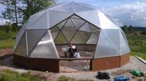26' Growing Dome with polycarbonate