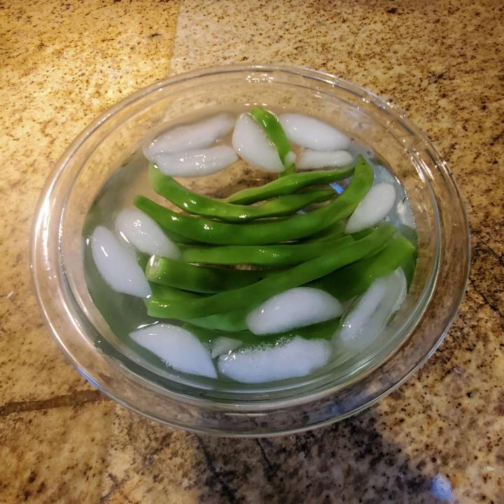 Blanching Beans