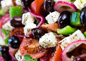 Greek Village Salad image