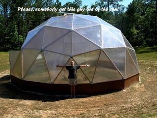 Richard and the new 33' dome