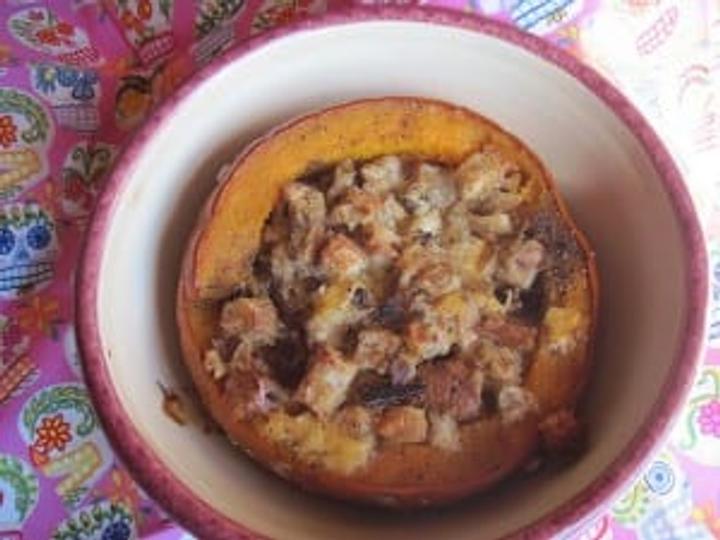 pumpkin full of stuffing