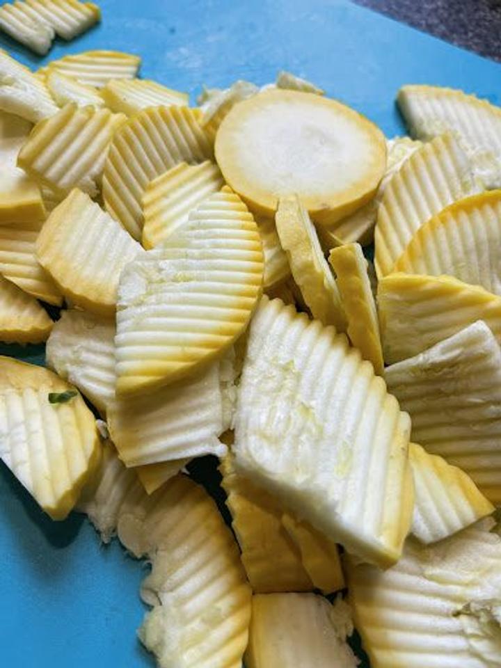 crinkle cut squash