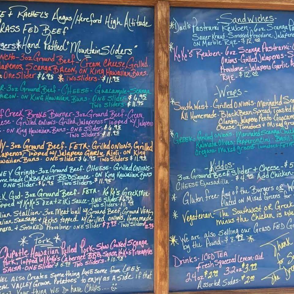 Keep on Keepin' On Menu