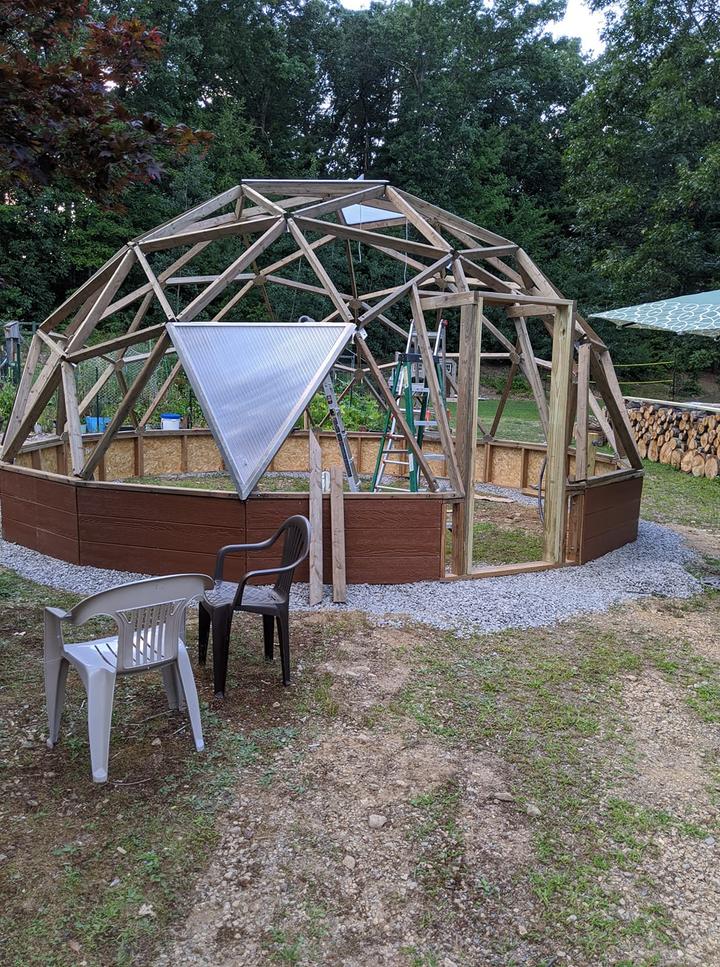 installing the greenhouse vents