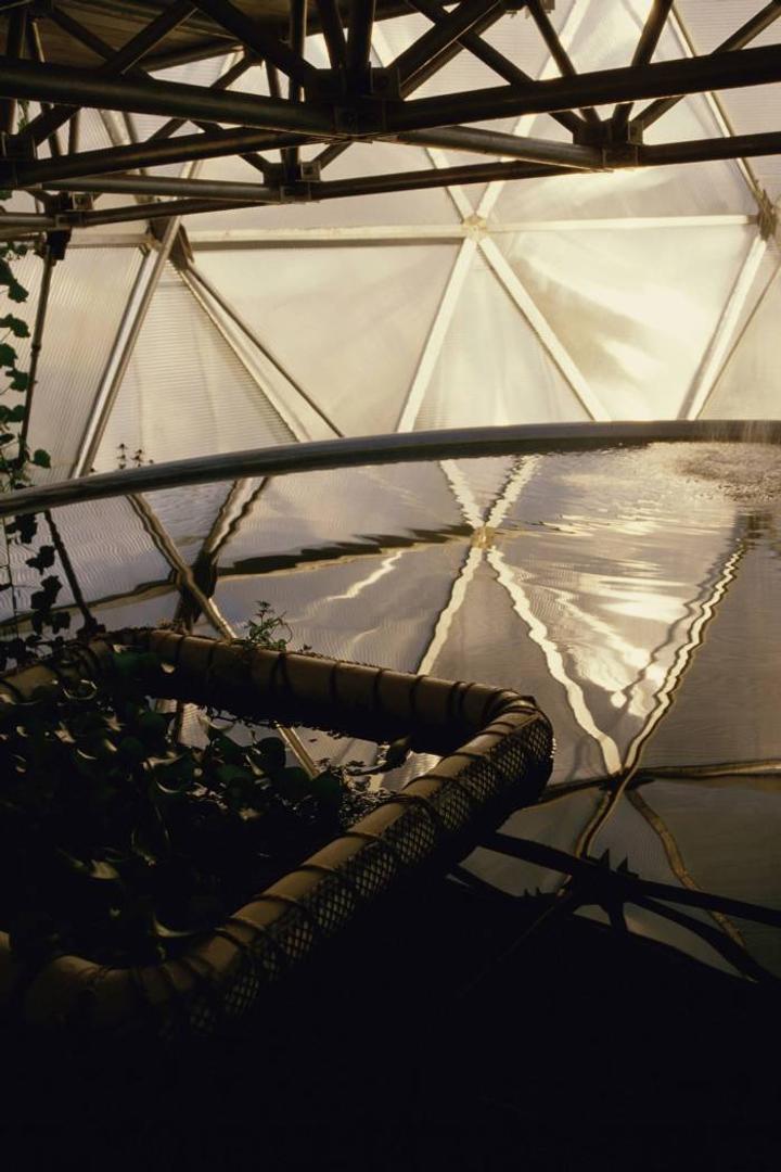 water tank in Windstar Biodome
