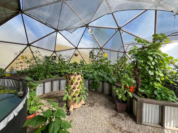 Growing Spaces campus 33′ dome