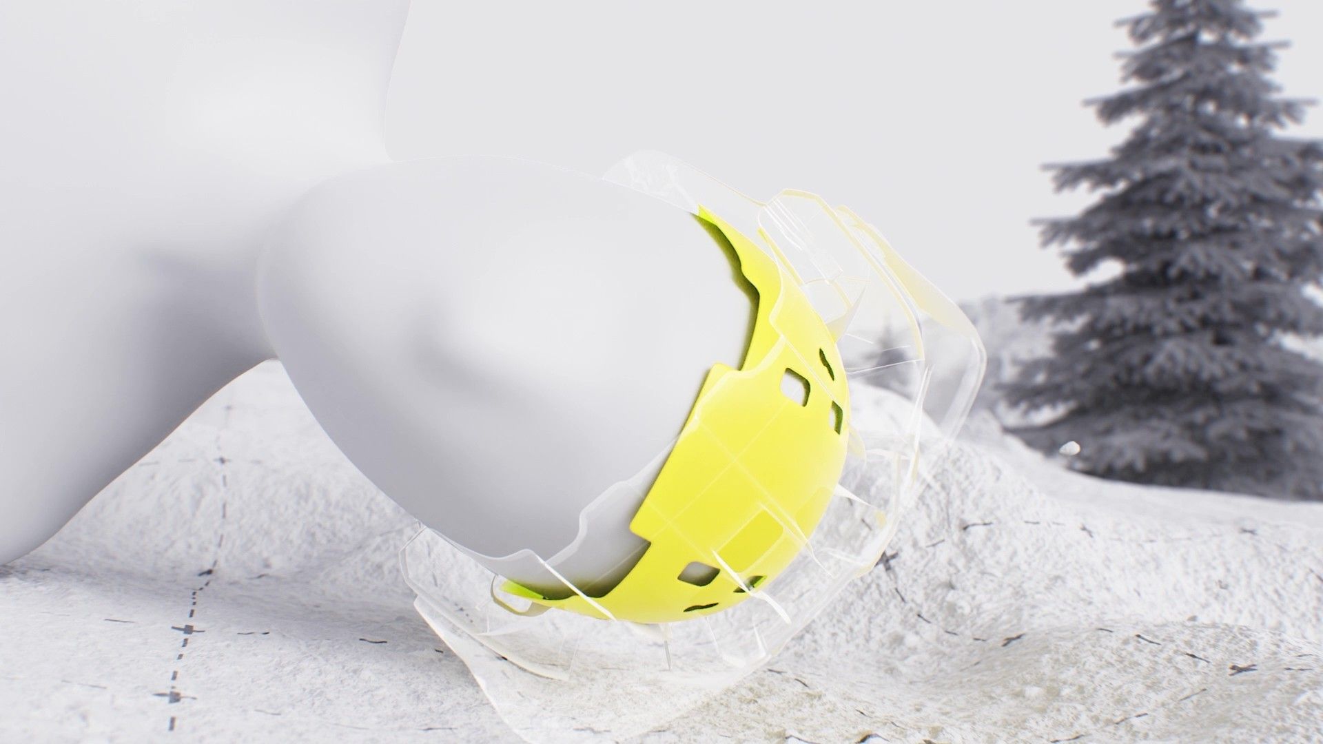 impatto con mips modello 3D
