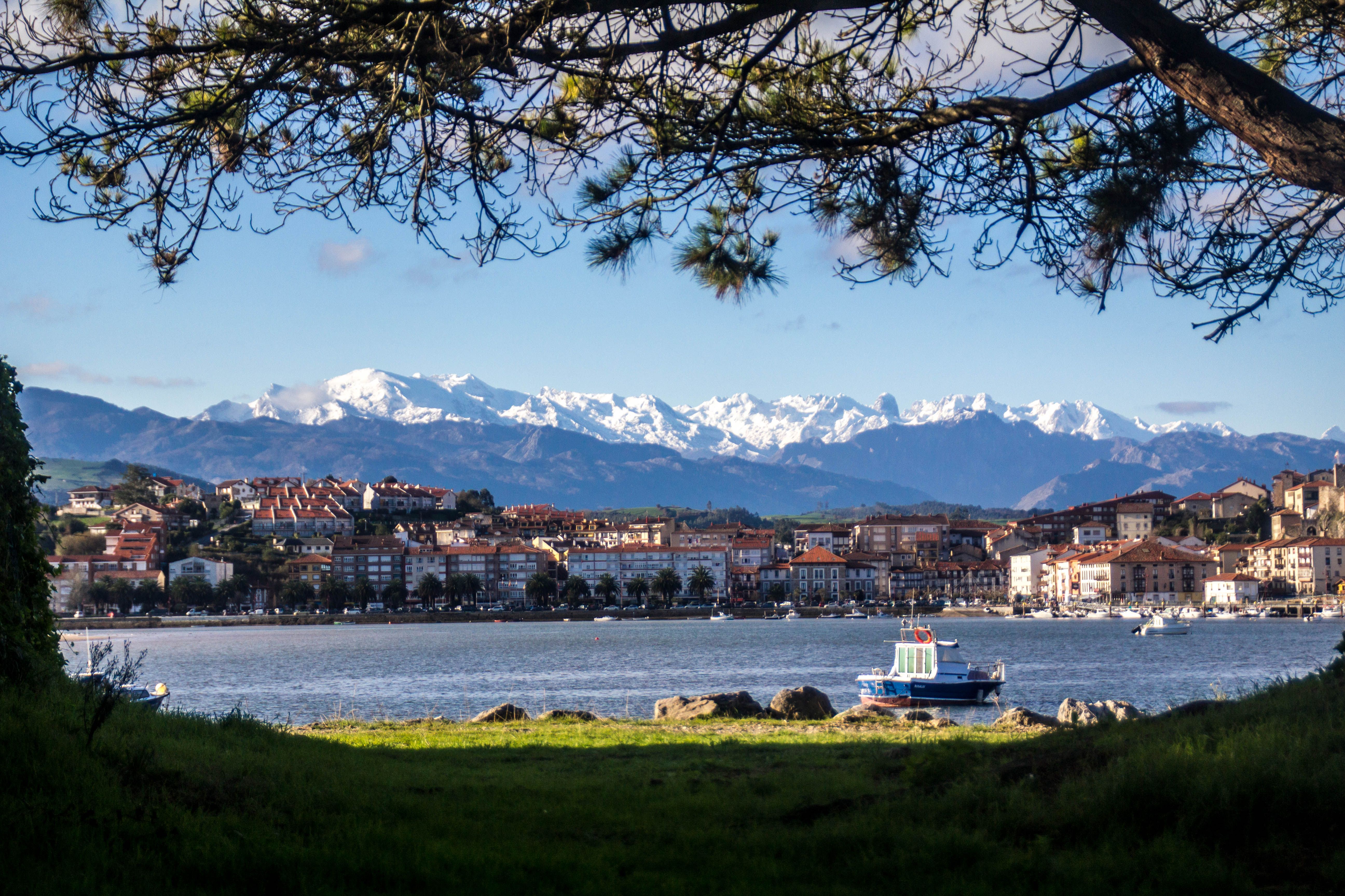 vista San Vicente de la Barquera mare montagne