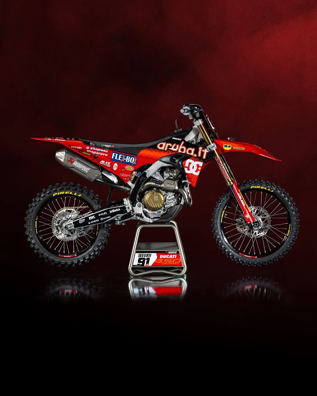 Motocross Ducati reveal 2025