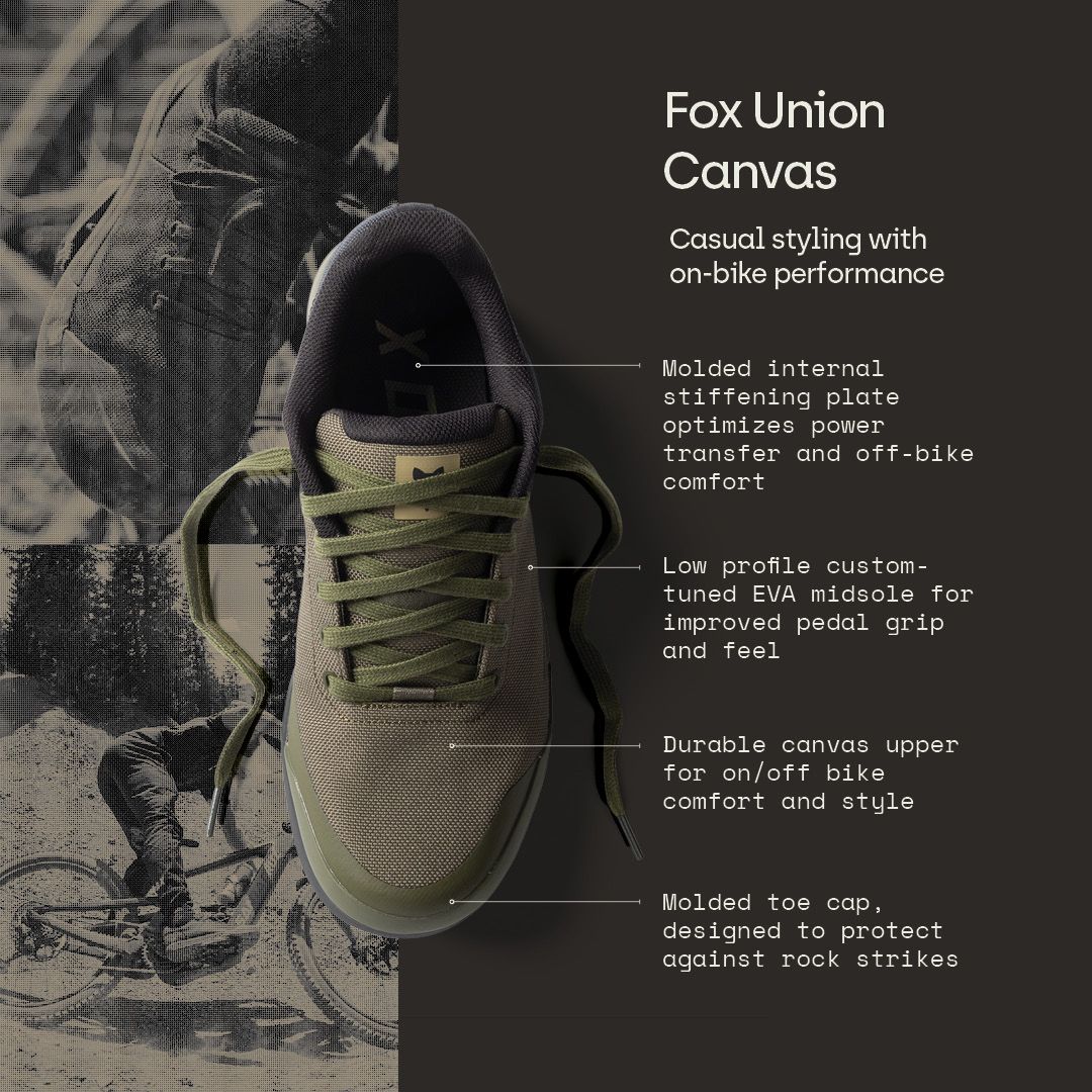 Union Canvas: una scarpa da bici flat dallo stile casual