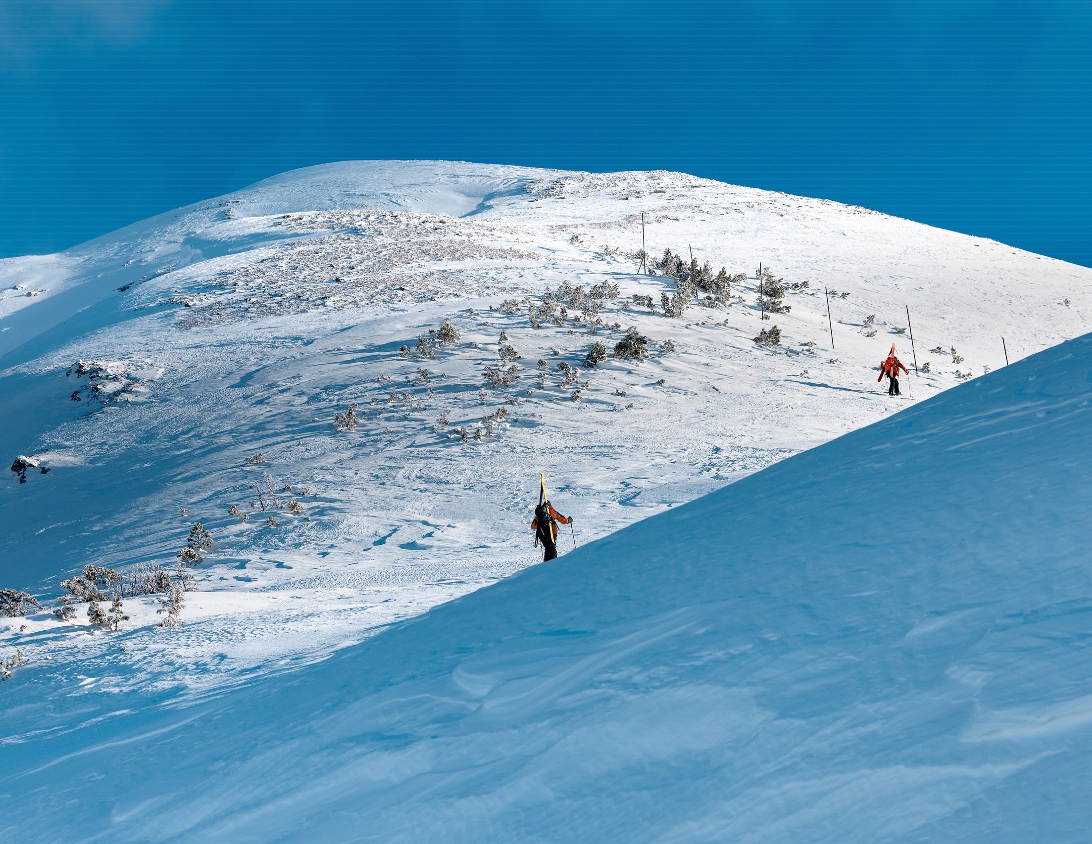 Montagna con soccorso alpino Spyder