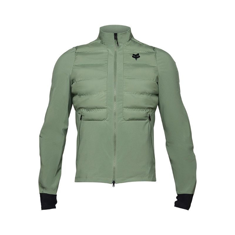 Fox Racing Flexair Fire Hybrid Jacket Moss