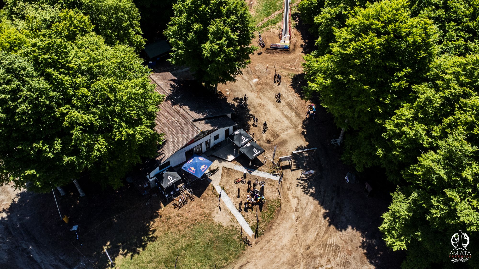 amiata park vista aerea