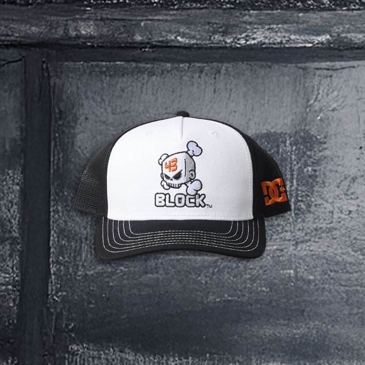 block hat skull