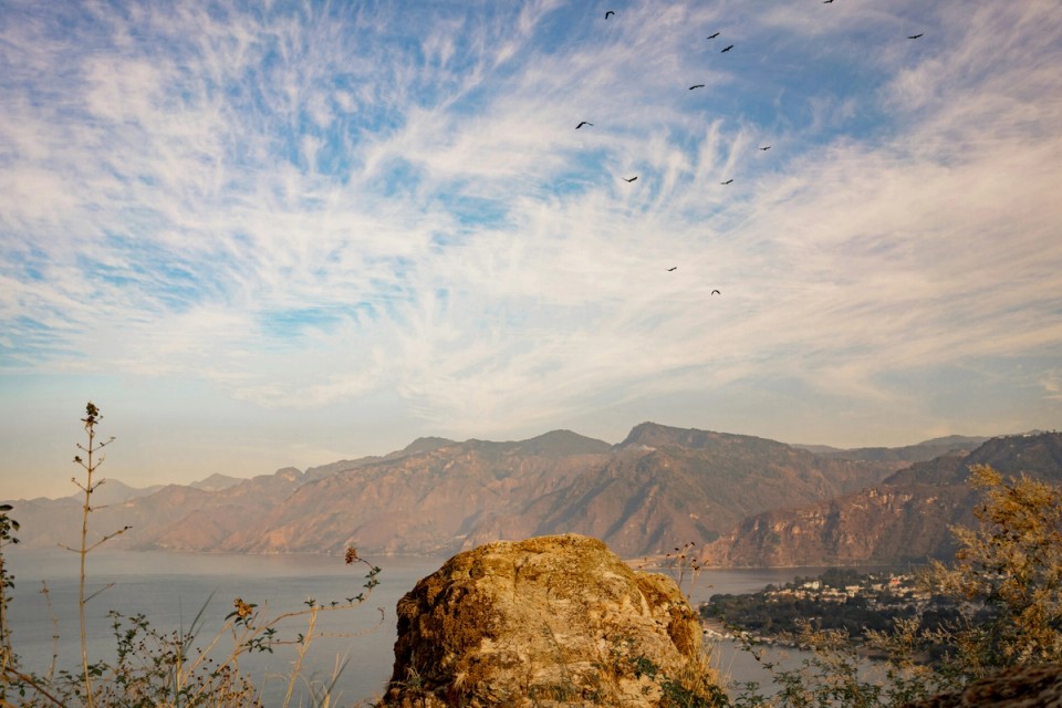 Rainy Day at Lake Atitlan