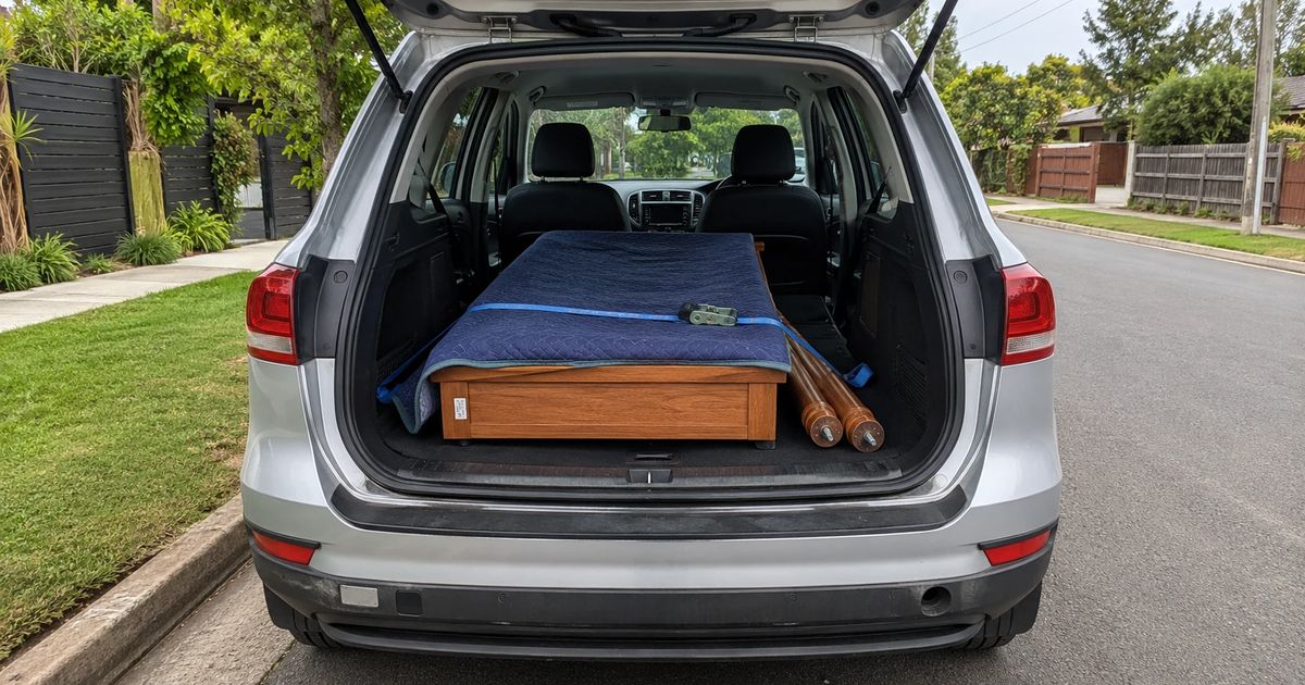 How to Transport Furniture in a Regular Car — No Ute Needed